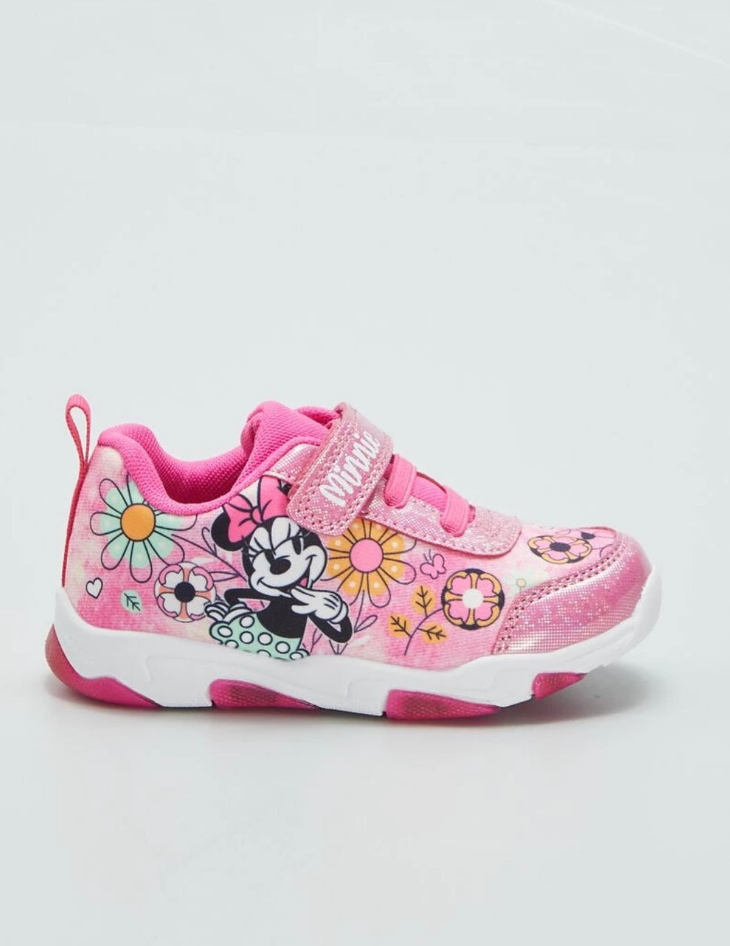 Sneakers bambina Minnie con luci led