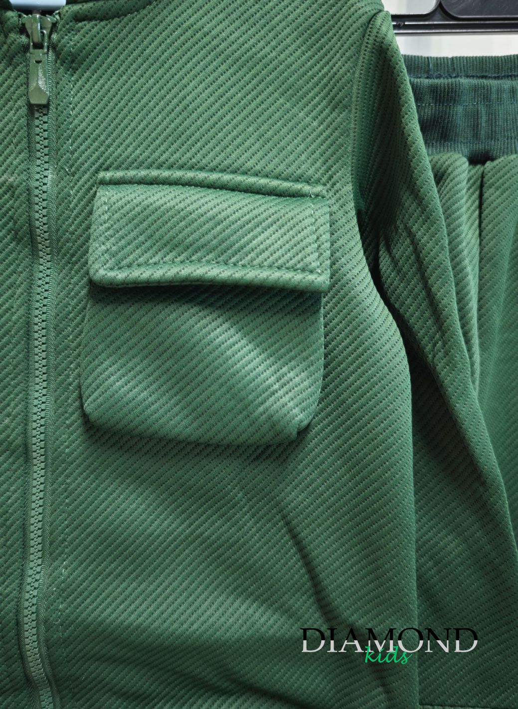 Completo Bambino cargo verde