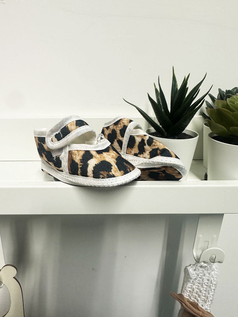 Completo Neonata Animalier scarpine