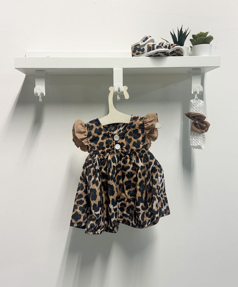 Completo Neonata Animalier scarpine
