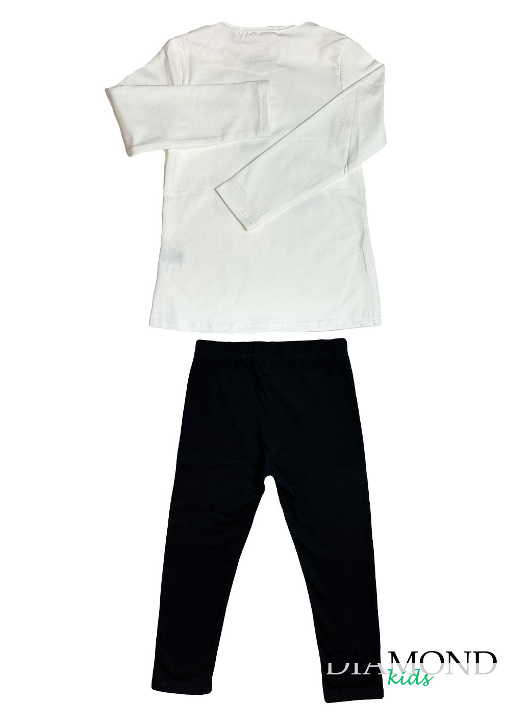 Completo Bambina Fiocchi strass bianco