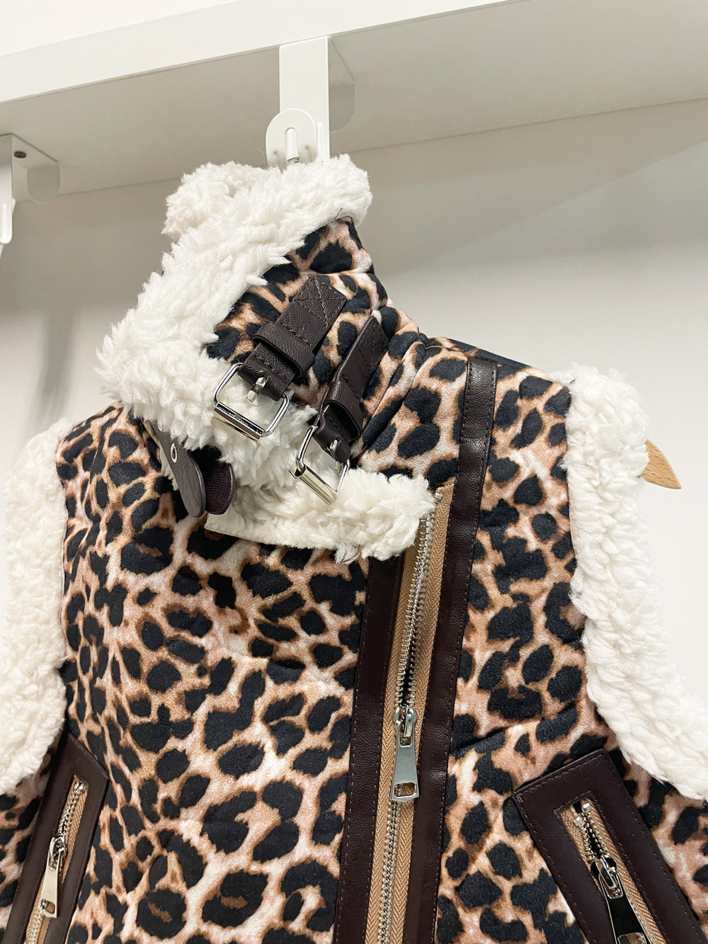 Sleeveless Girl Jungle animalier teddy bear