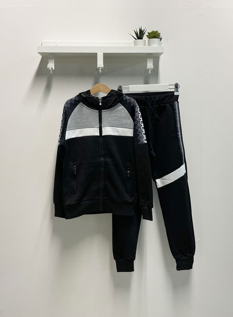 Completo Bambino catene nero