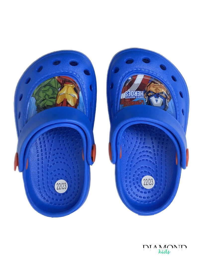 Ciabatta Bambino Avengers blu