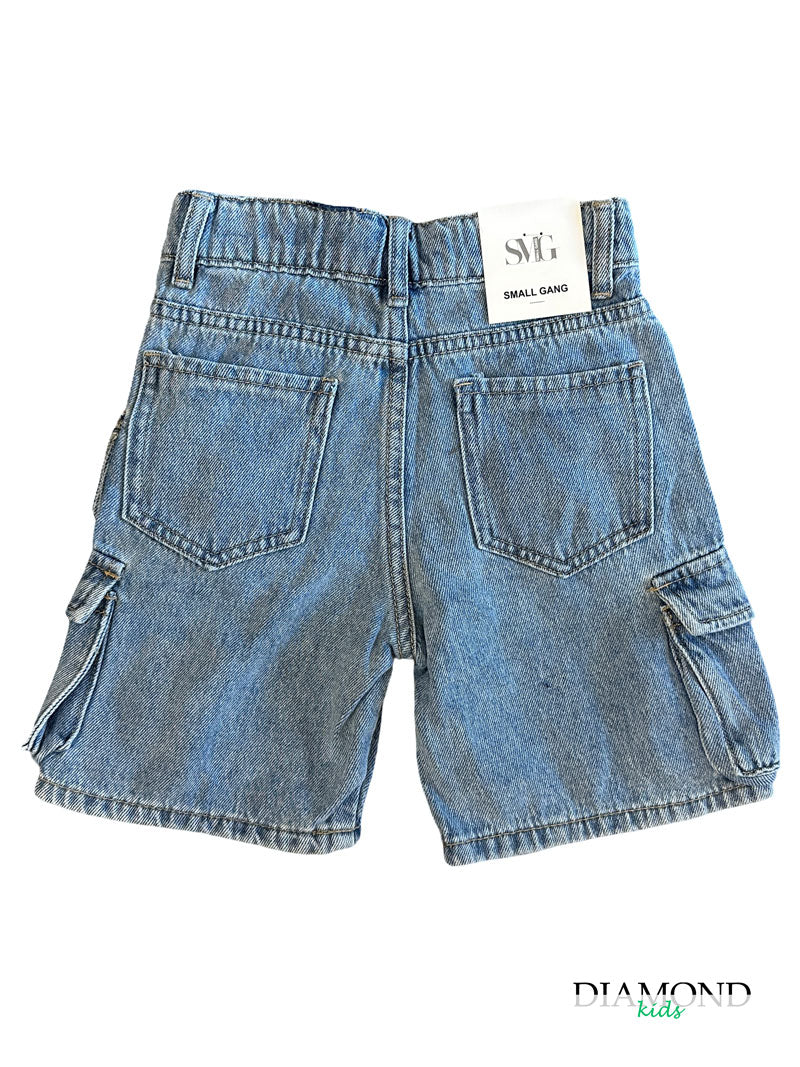 Bermuda Bambino Small denim