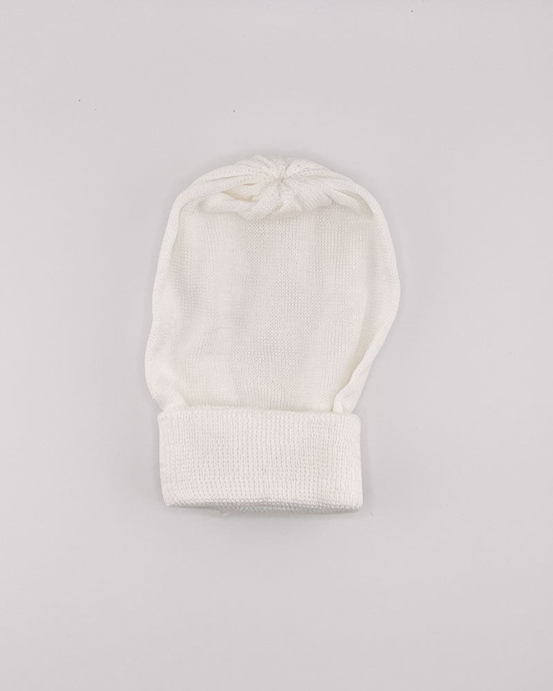 Cappellino Neonata corredino Che chic panna