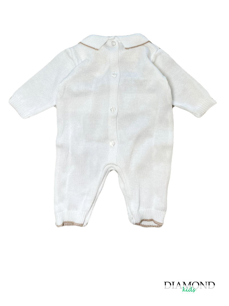 Tutina Neonato unisex ricamo.