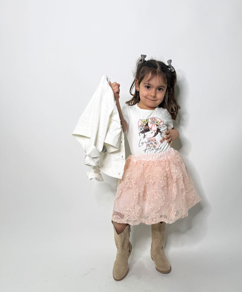 Completo Bambina Pretty rosa