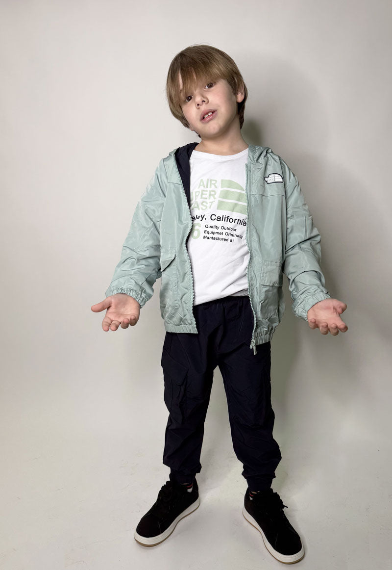 Completo Bambino TNF 3 pezzi menta