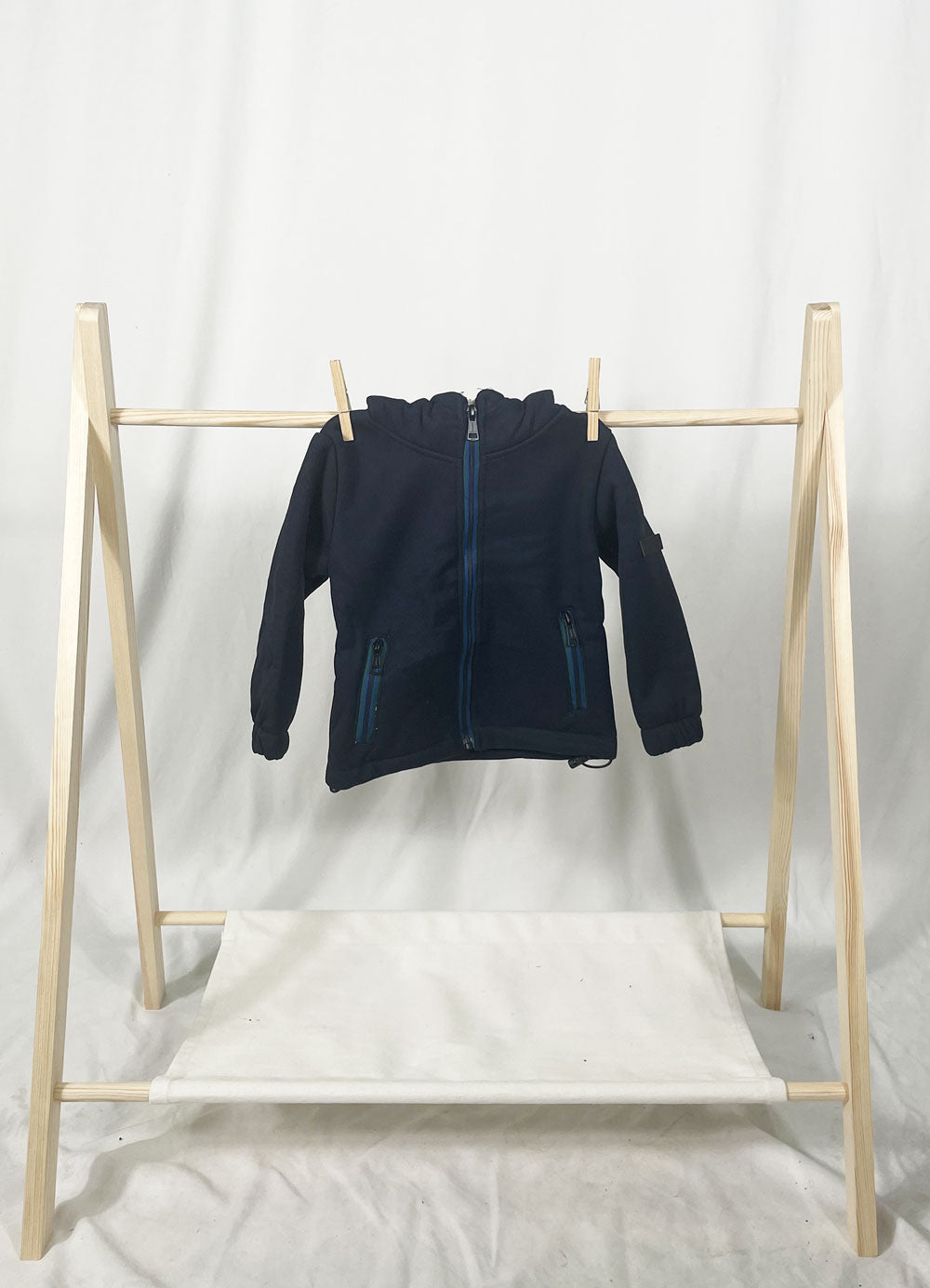 Baby Blue Fleece Jacket Sweatshirt