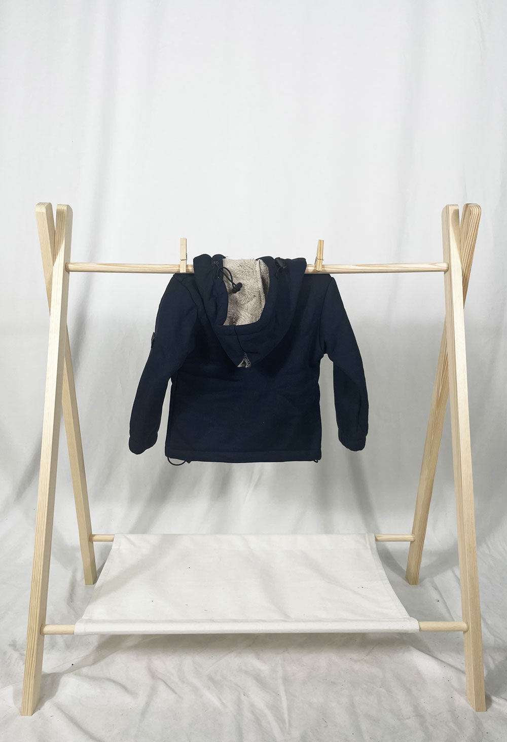 Baby Blue Fleece Jacket Sweatshirt