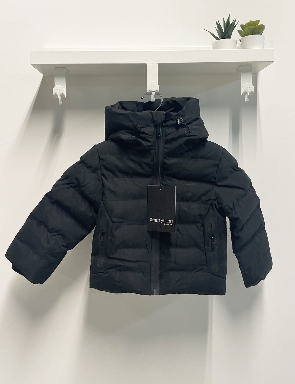 Black Armata Baby Jacket