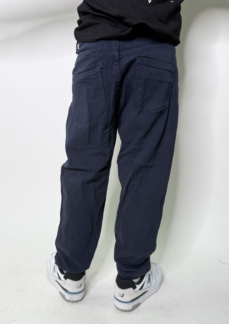 Pantalone Bambino Destroyed blu