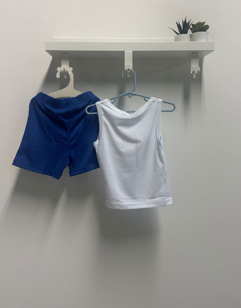 Completo Bambino Junior bianco royal