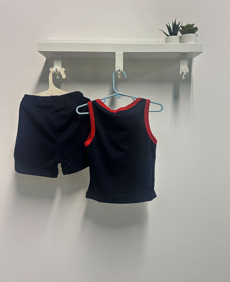 Completo Bambino Junior blu rosso