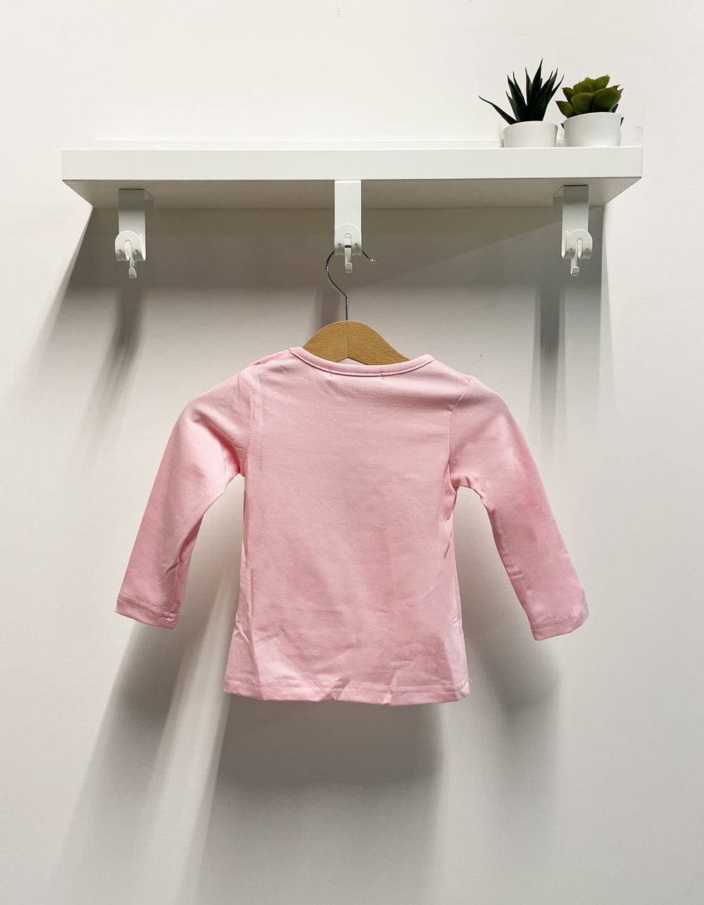 Baby Girl Mickey Mouse Animalier T-shirt Pink