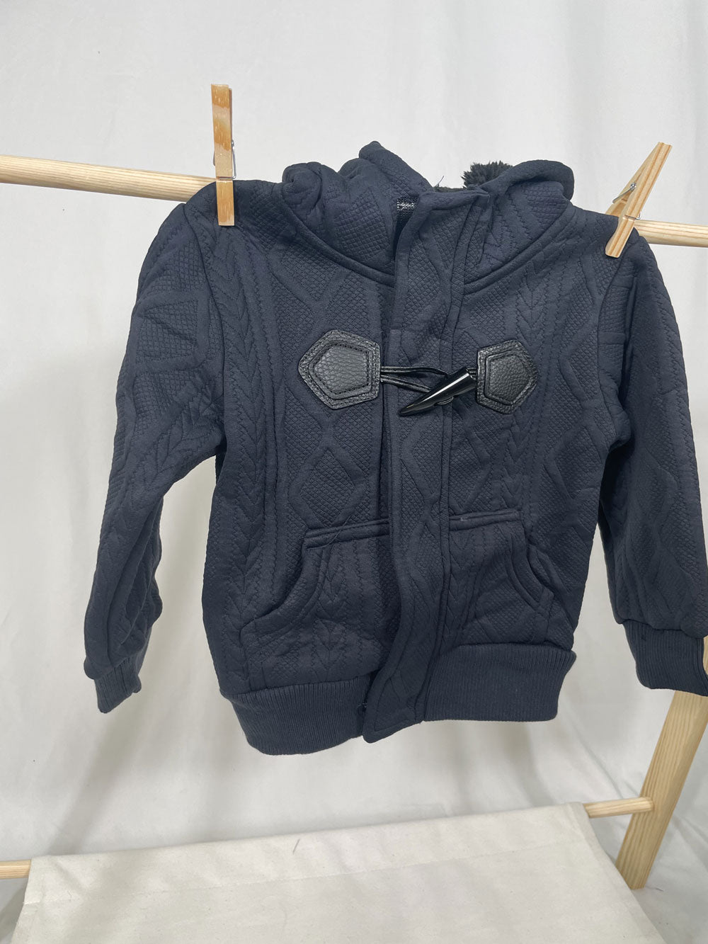 Baby Alamaro Fleece Jacket Dark Blue