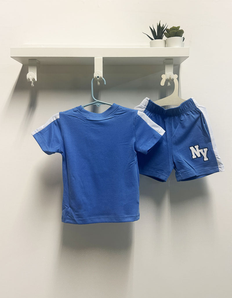 Completo Bambino NY blu