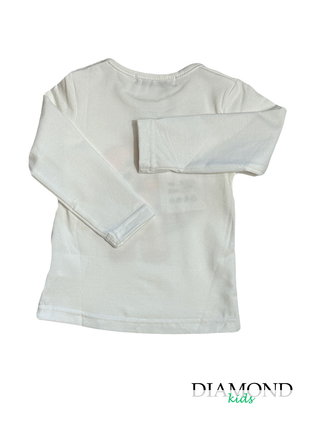 T-shirt Neonata Mini Orso bianca