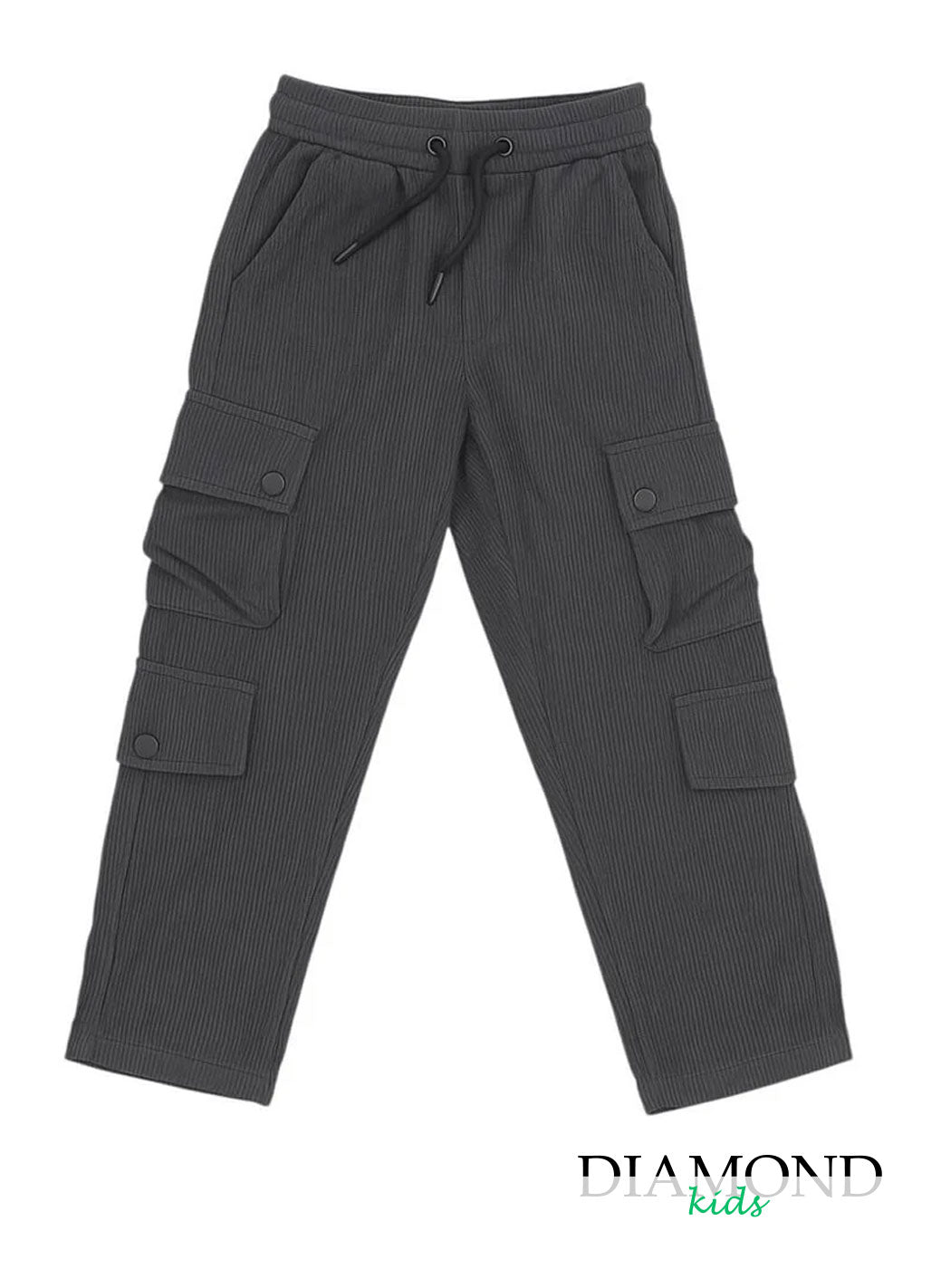 Pantalone Bambino Velluto costine grigio