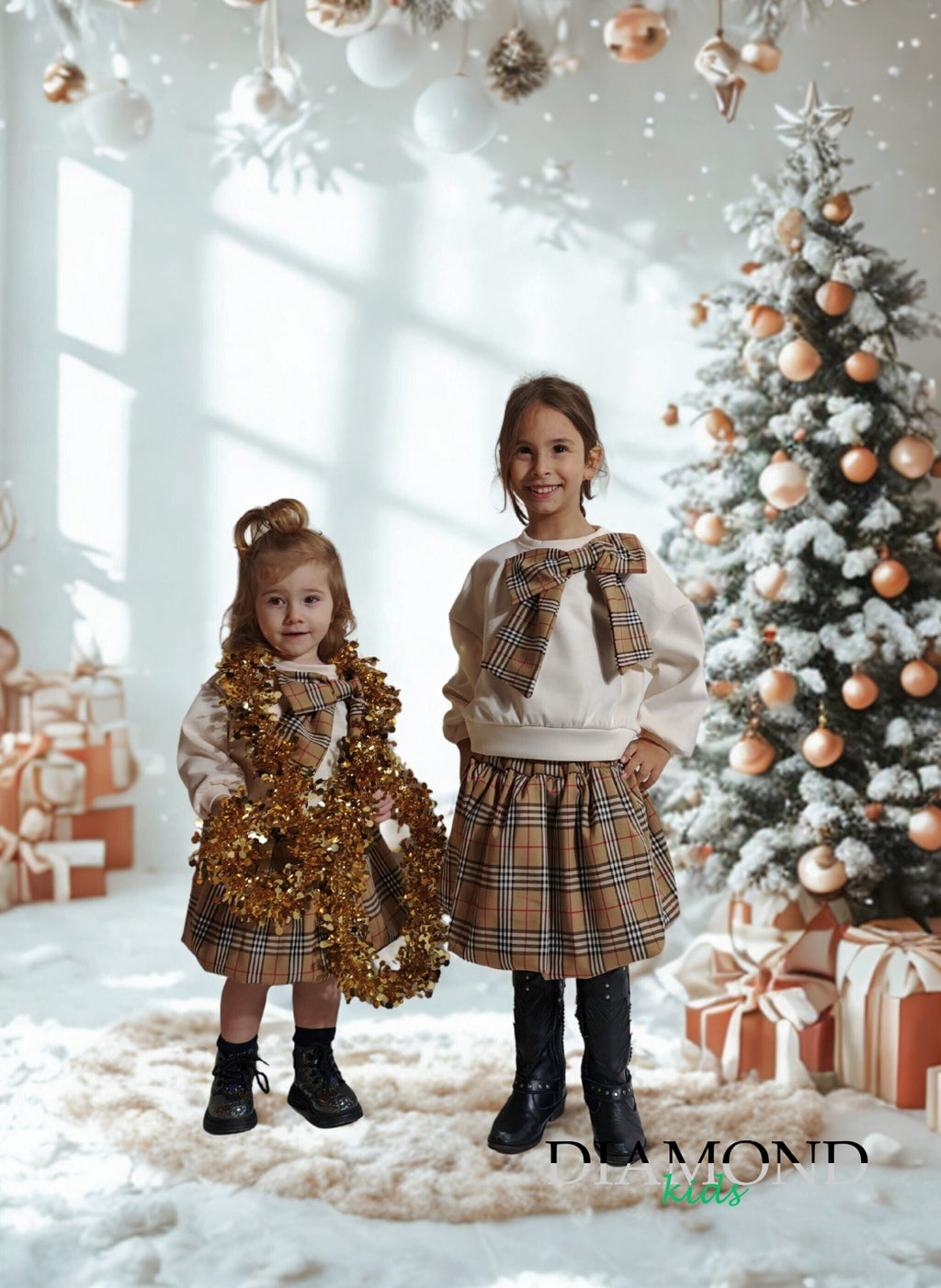 Completo Bambina Burb beige