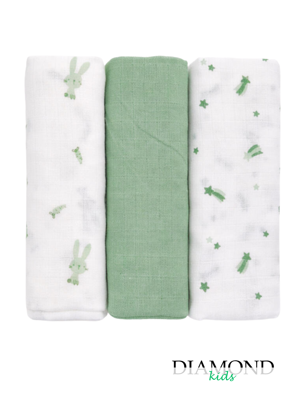 Set Mussole Neonato Ellepi verde