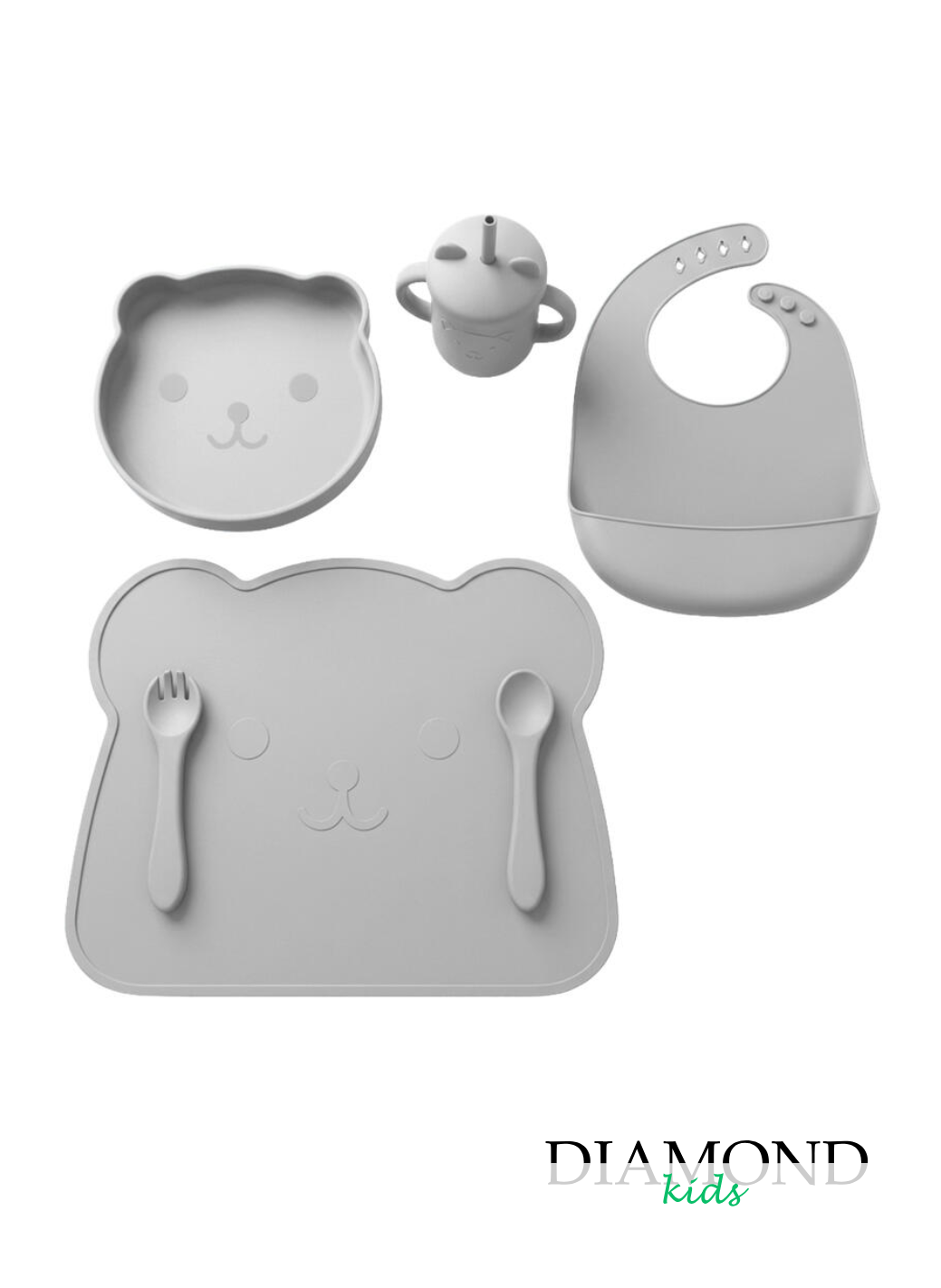 Set Pappa Batuffolini grigio