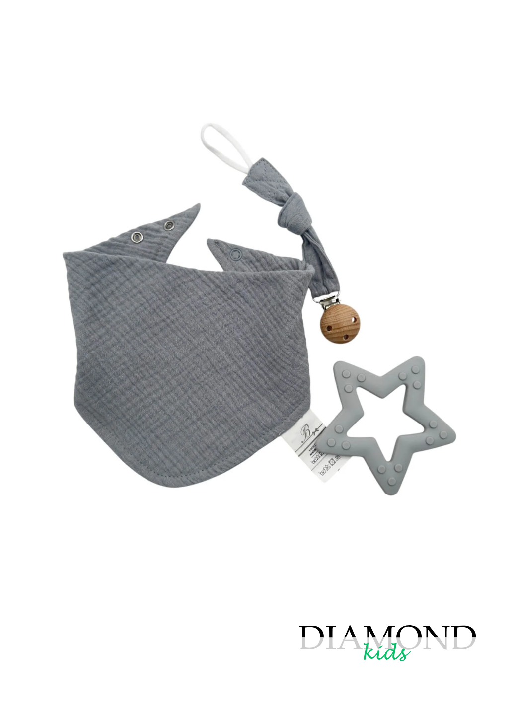 Set bandana Batuffolini grigio