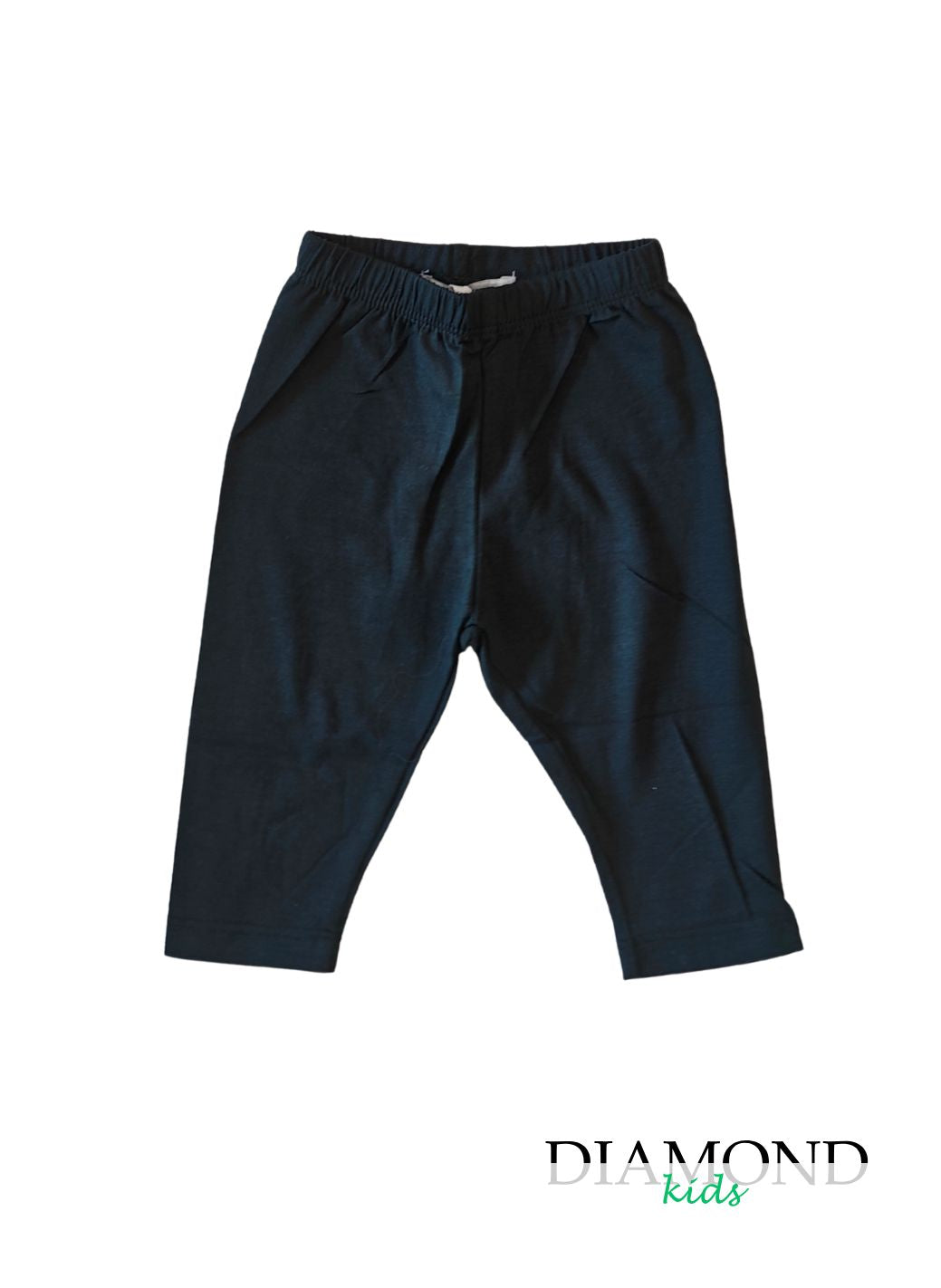 Leggings Neonata Basic Nero