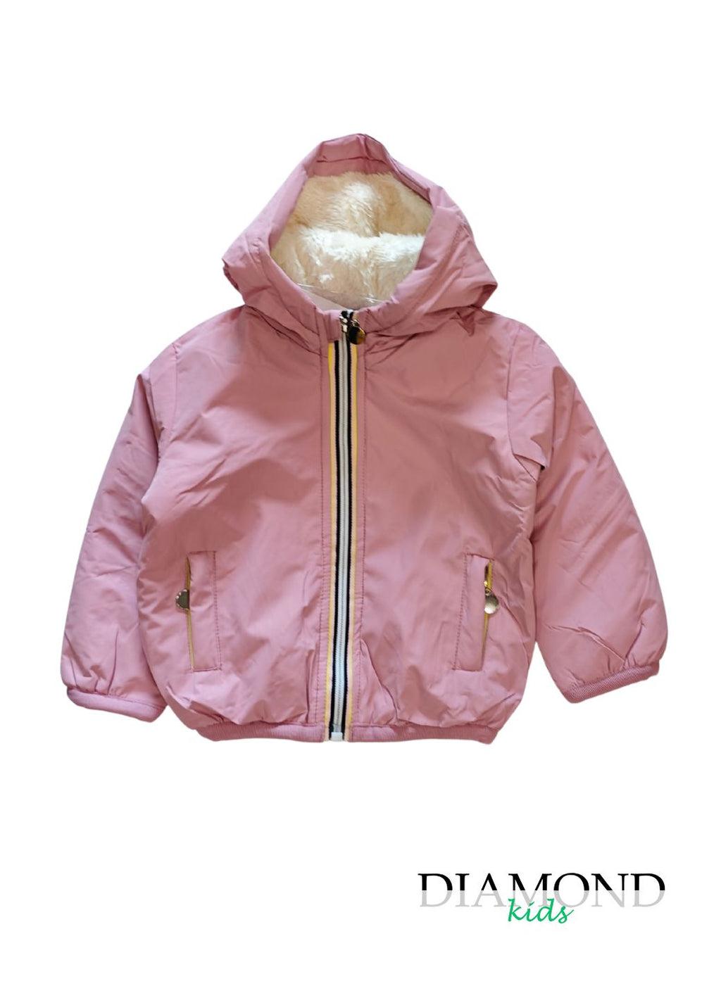 Giubbino Neonata Orsetto rosa