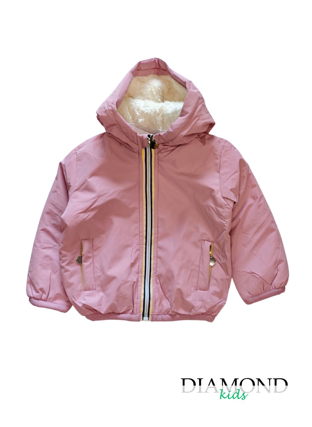 Giubbino Neonata Orsetto rosa