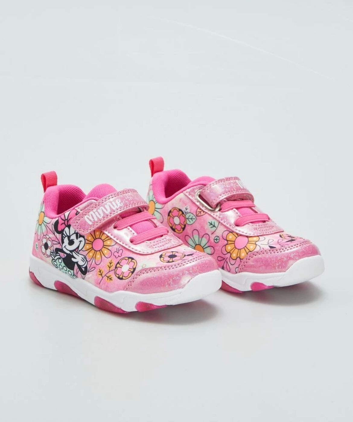 Sneakers bambina Minnie con luci led