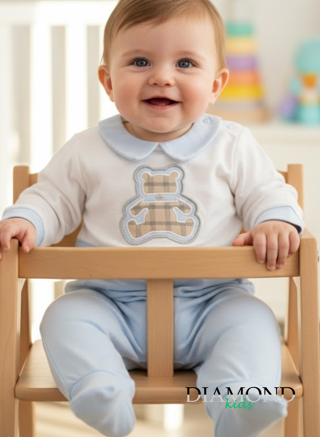 Clinico Neonato Sommaruga Orsetto celeste