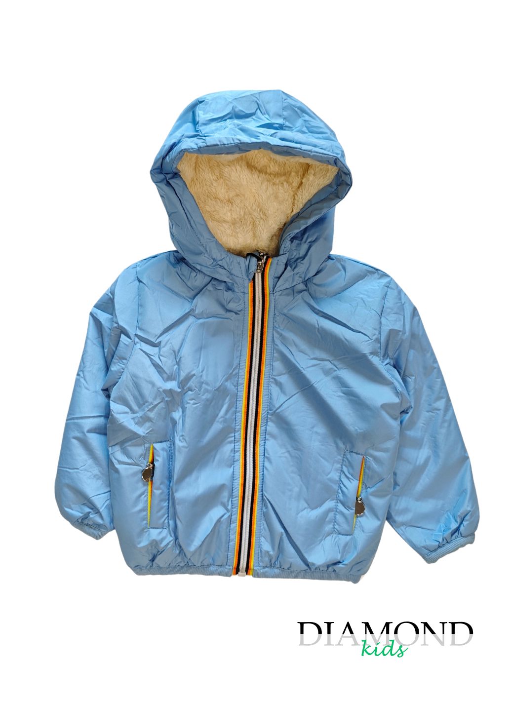 Giubbino Neonato Orsetto celeste