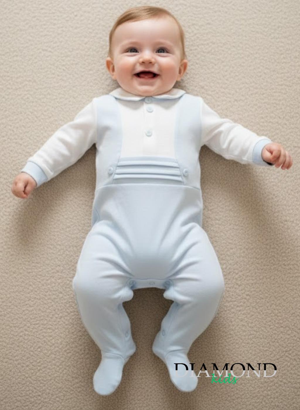 Tutina Neonato Sommaruga Classic celeste