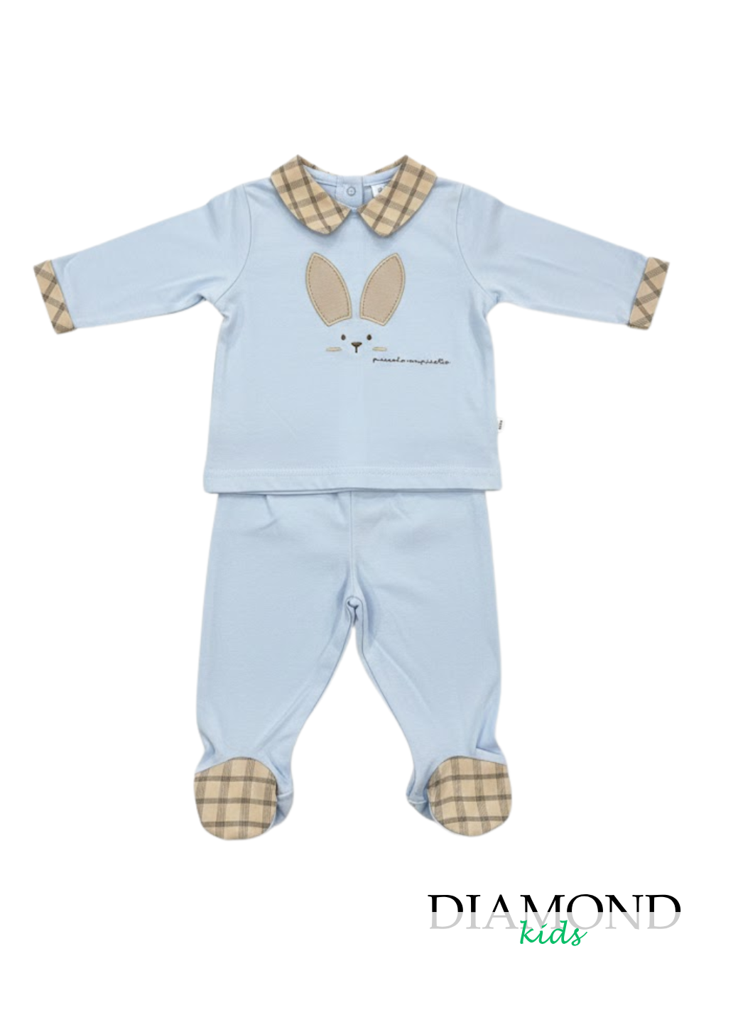 Clinico Neonato Sommaruga Coniglio celeste beige