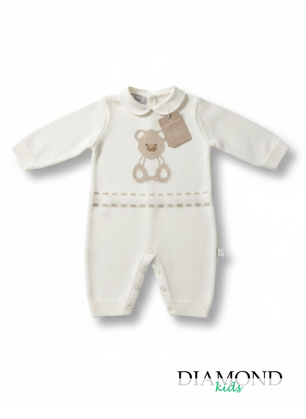 Tutina Neonato Nazareno Gabrielli Orso panna