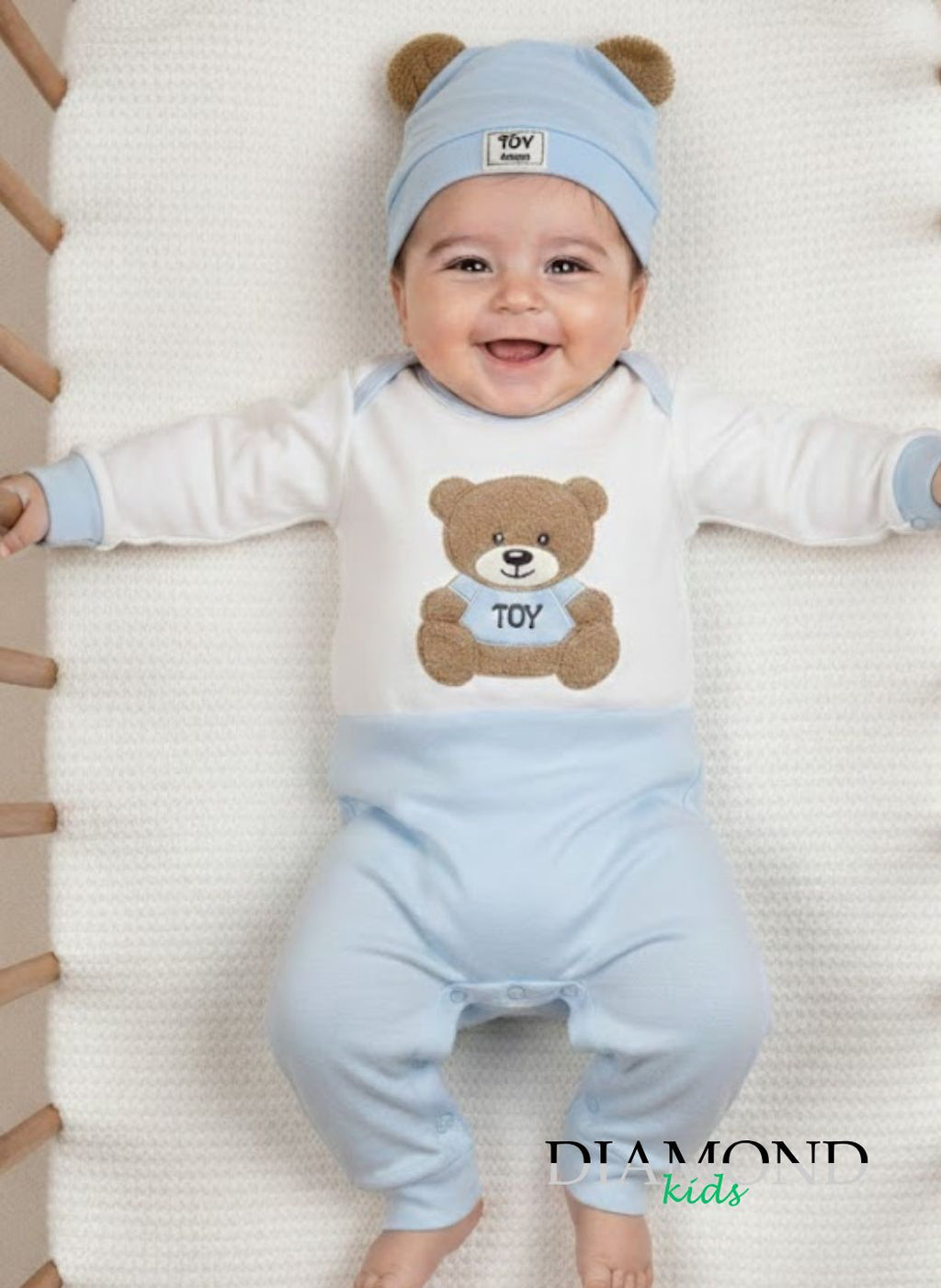 Completo Neonao Teddy celeste