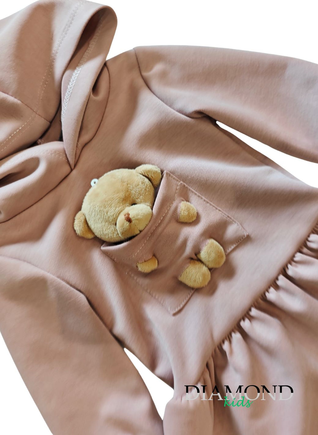 Abito Neonata Orsetto rosa