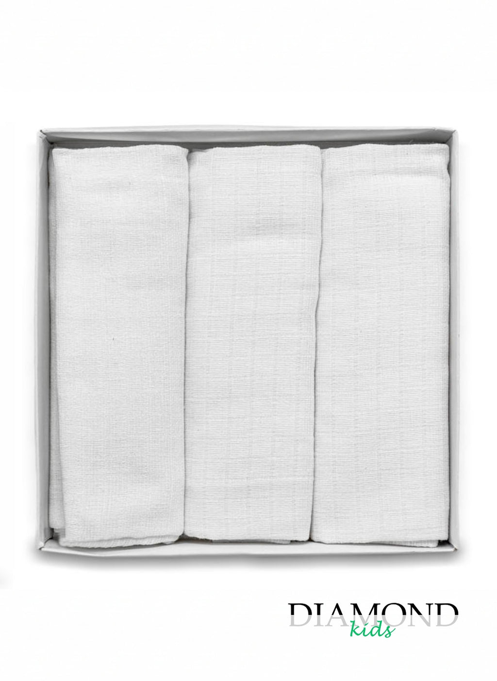 Set Mussole Neonato Batuffolini bianco