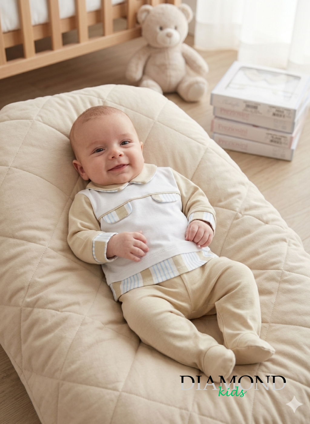 Clinico Neonato Batuffolini Taschini beige