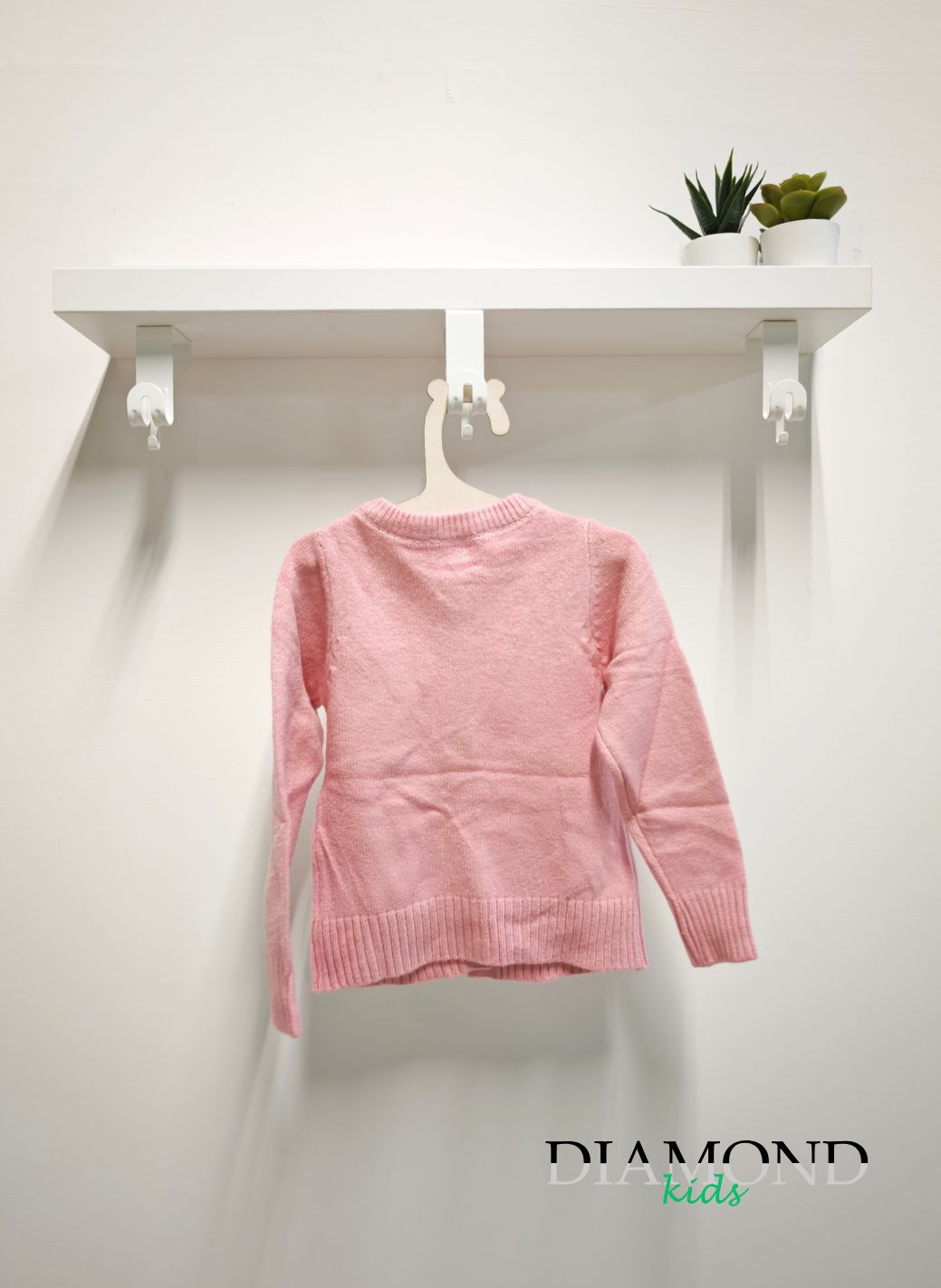 Cardigan Bambina Strass rosa