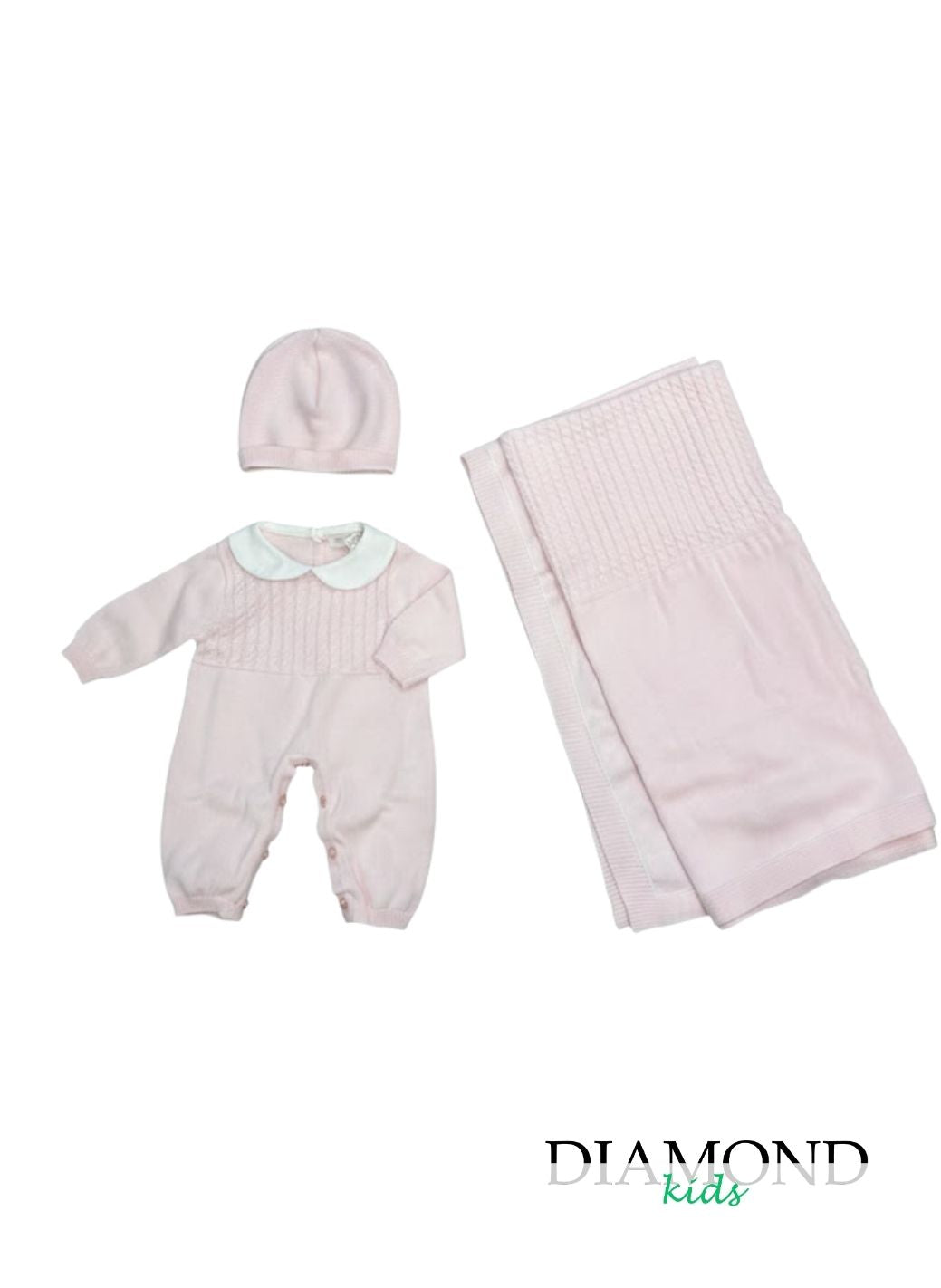 Trio Baby Neonata rosa copertina trecce