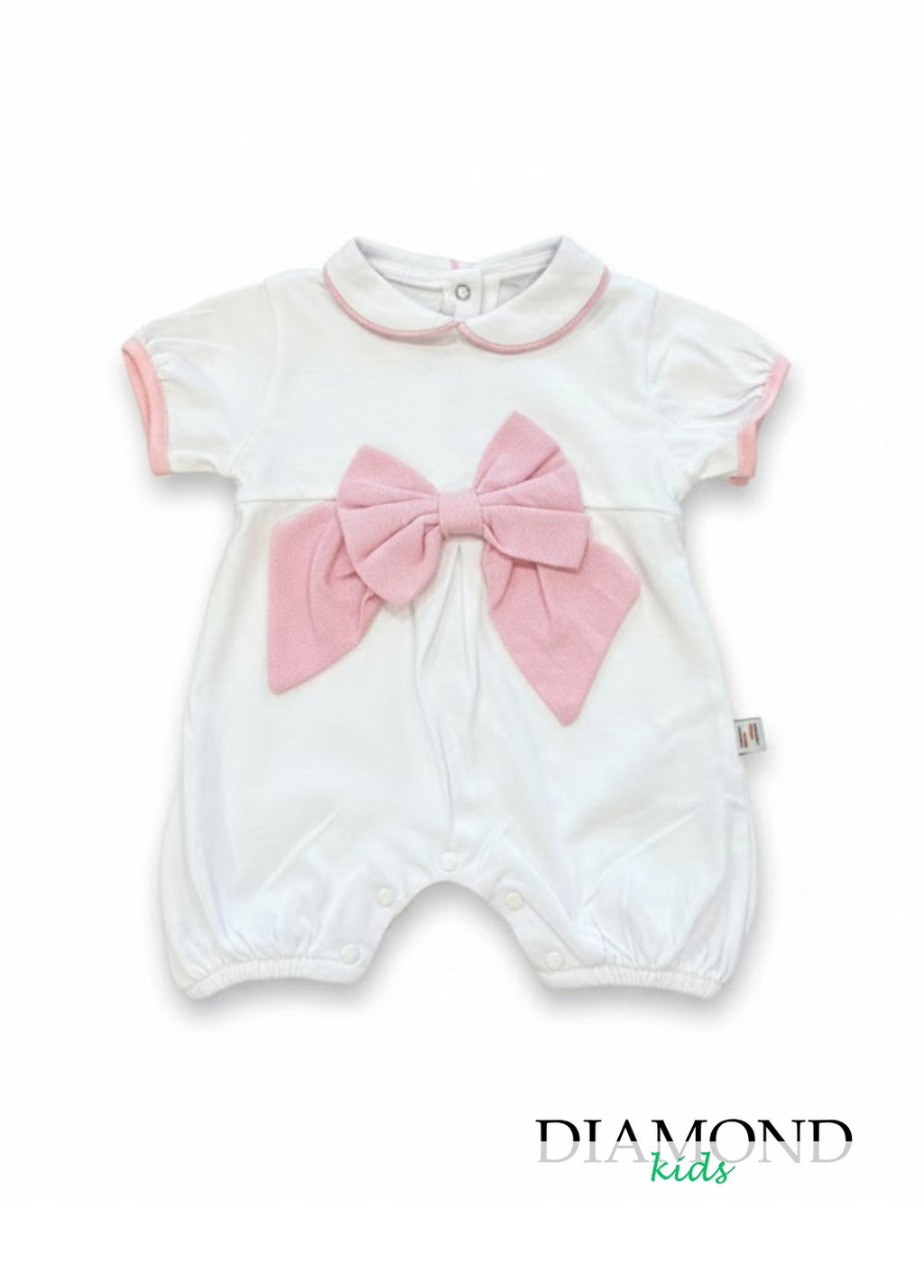 Pagliaccetto Neonata Nazareno Gabrielli Fiocco bianco