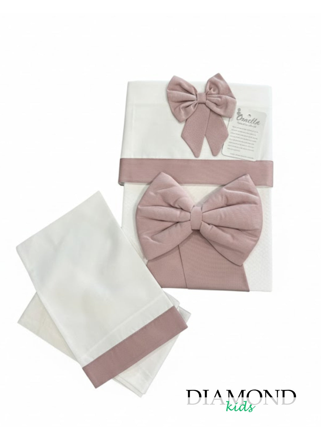 Set Navicella Neonato Ornella Fiocco estivo cipolla