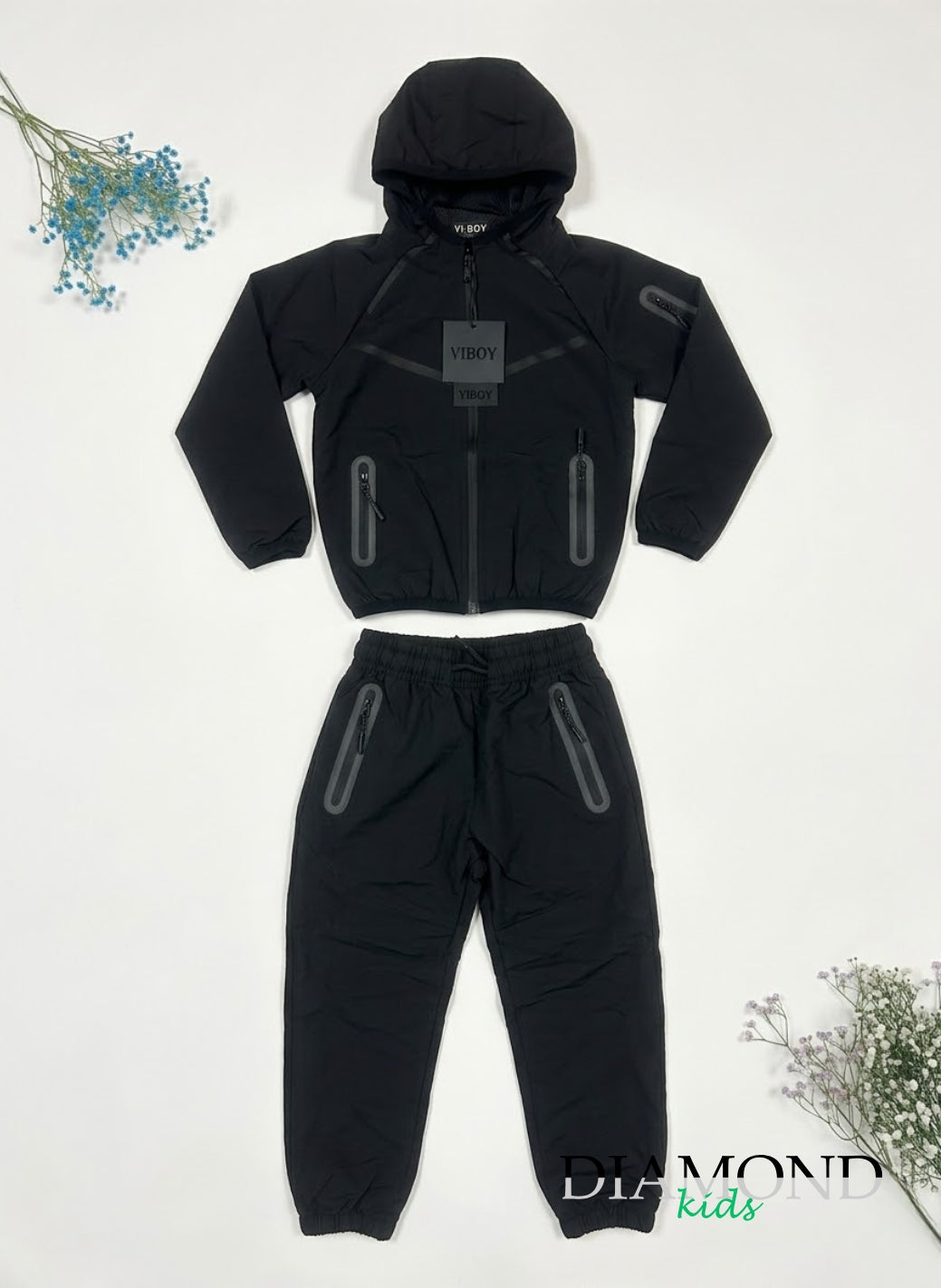 Completo Bambino Acetato nero