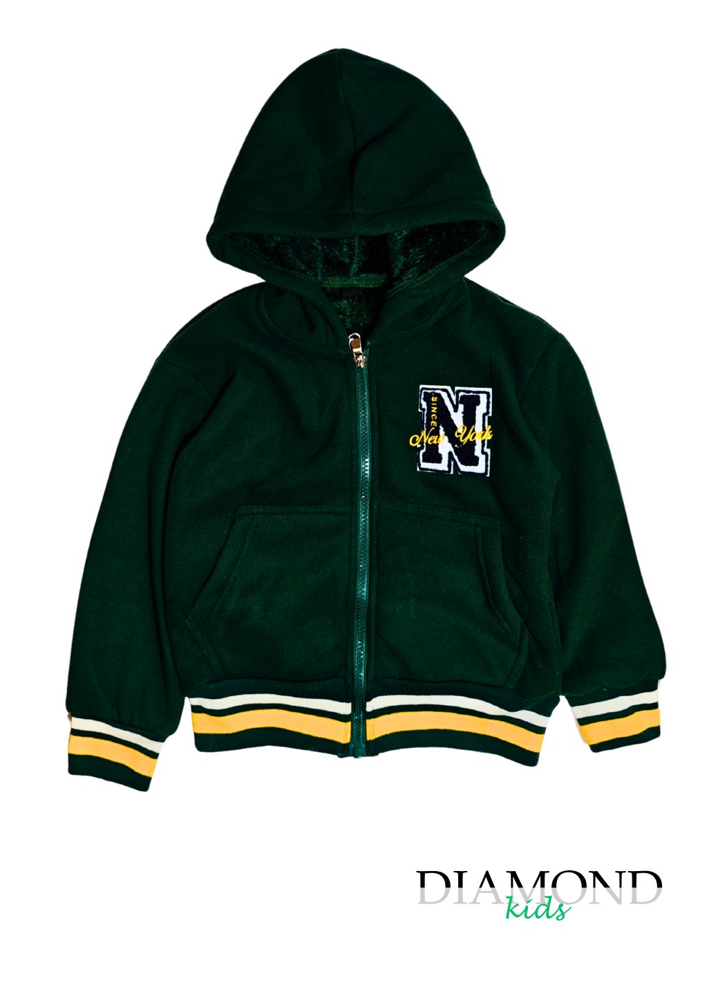 Felpa Bambino College verde