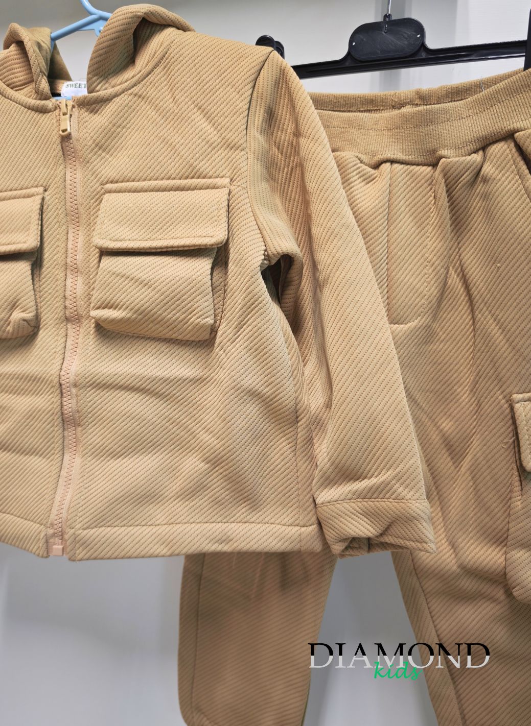 Completo Bambino cargo beige