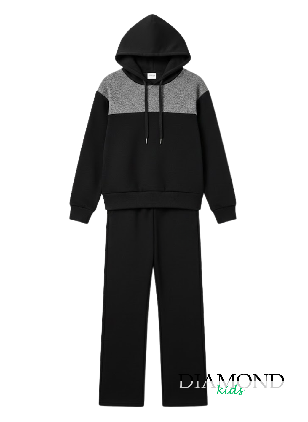 Completo Bambina Tuta Luxury nero