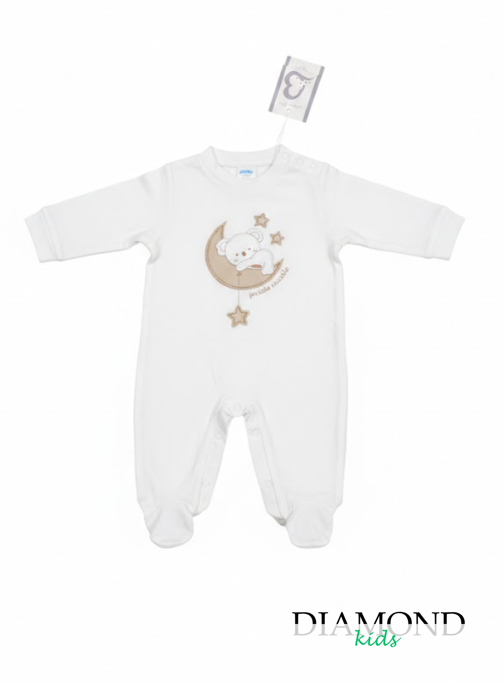 Tutina Neonato Batuffolini Koala bianca unisex